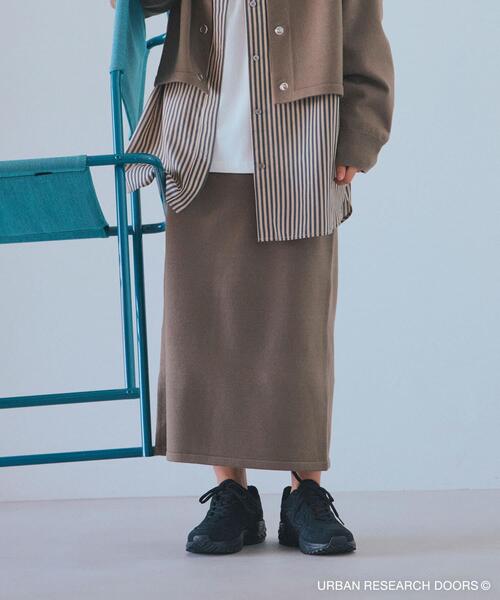 【新品・未使用】『UR TECH 200日ニット』ストレートスカート URBAN RESEARCH DOORS（アーバンリサーチドアーズ） スカート 「仁村紗