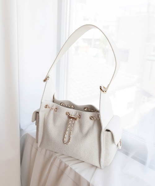 RANDA（ランダ） ショルダーバッグ バッグ 巾着デザインショルダー