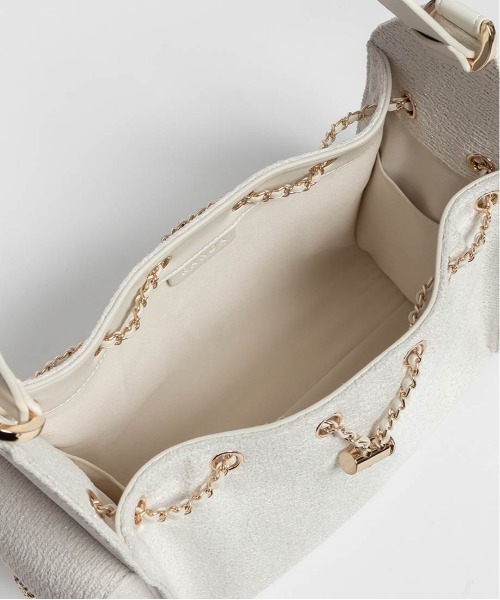 RANDA（ランダ） ショルダーバッグ バッグ 巾着デザインショルダー