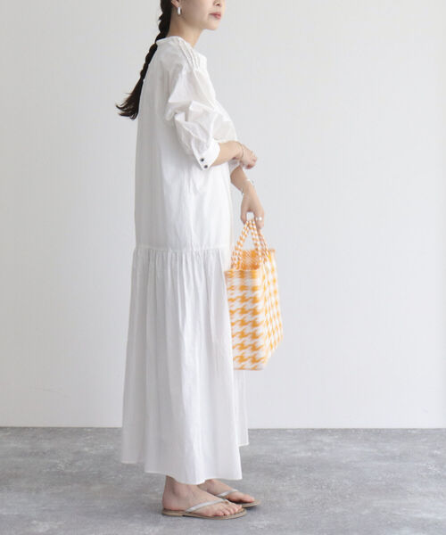 「fredy emue」 7分袖ワンピース 38 ブラック レディース_画像3