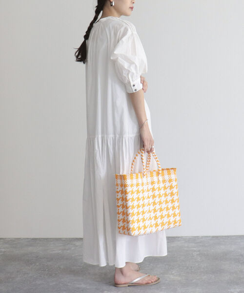 「fredy emue」 7分袖ワンピース 38 ブラック レディース_画像4