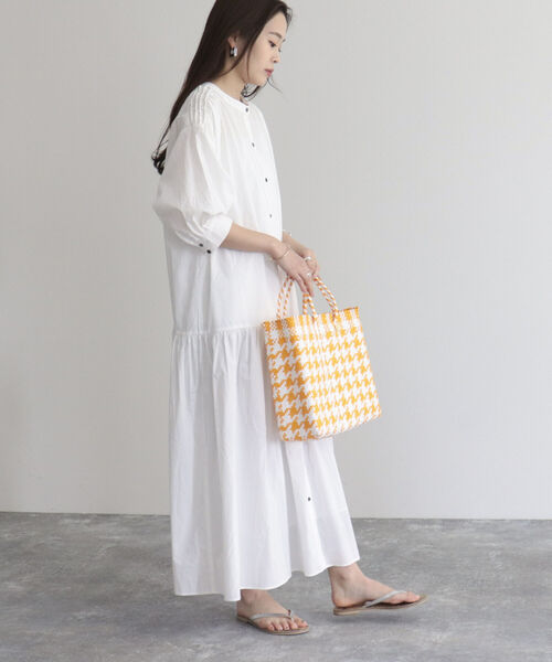 「fredy emue」 7分袖ワンピース 38 ブラック レディース_画像8