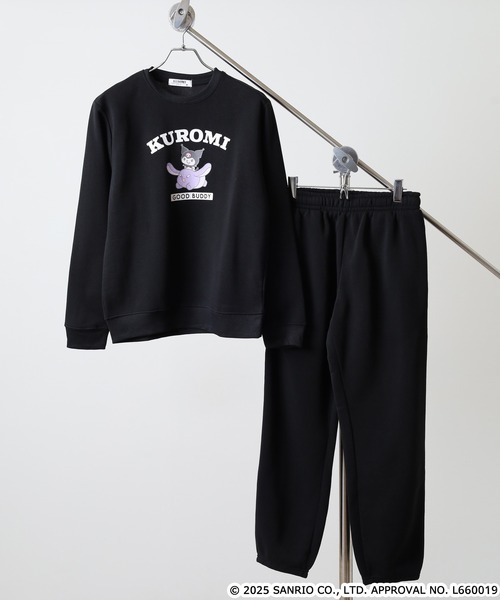 sanrio（サンリオ） パジャマ サンリオキャラクターズ裏起毛上下セット