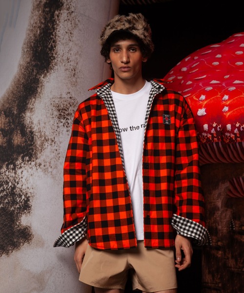MSGM（エムエスジーエム） ブルゾン アウター リバーシブル ギンガム