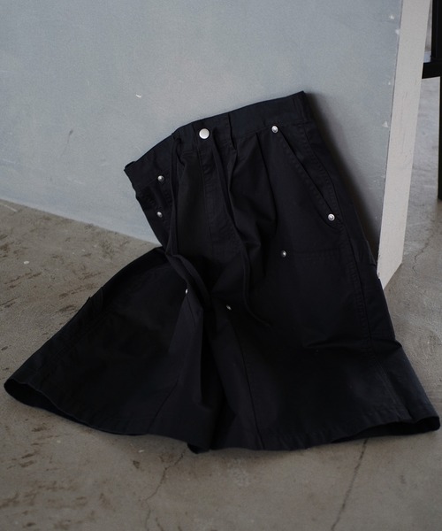 「WYM LIDNM」 ハーフパンツ M チャコール メンズ_画像4