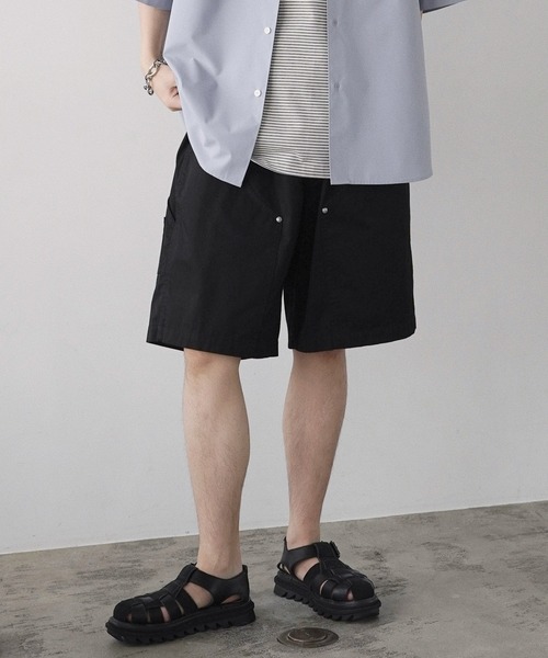 「WYM LIDNM」 ハーフパンツ M チャコール メンズ_画像8