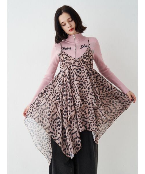 ヒョウ柄 キャミソールのおすすめ人気商品一覧 通販 - Yahoo!ショッピング