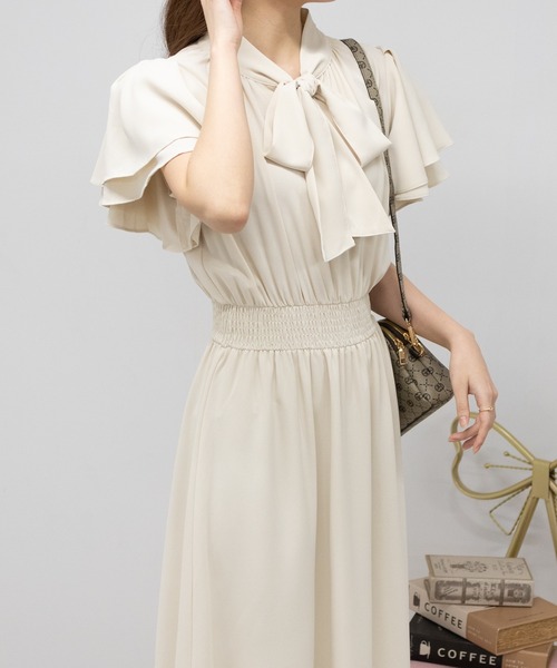 「pumpkin port」 半袖ワンピース M ブラック レディース_画像4