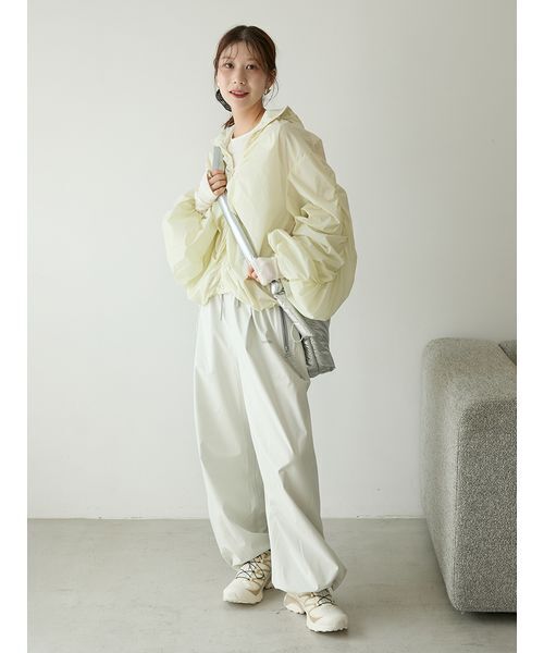 emmi パンツ 「セットアップ対応」「Raintive」 eco 防水パンツ