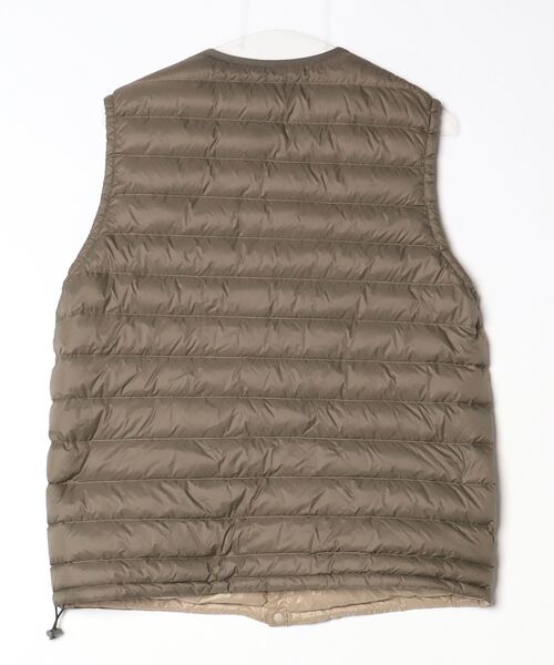 DANTON」 ダウンベスト 42 オリーブ メンズ