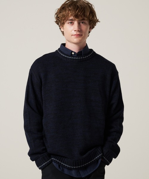 Eddie Bauer（エディーバウアー） セーター ニット メランジ クルー