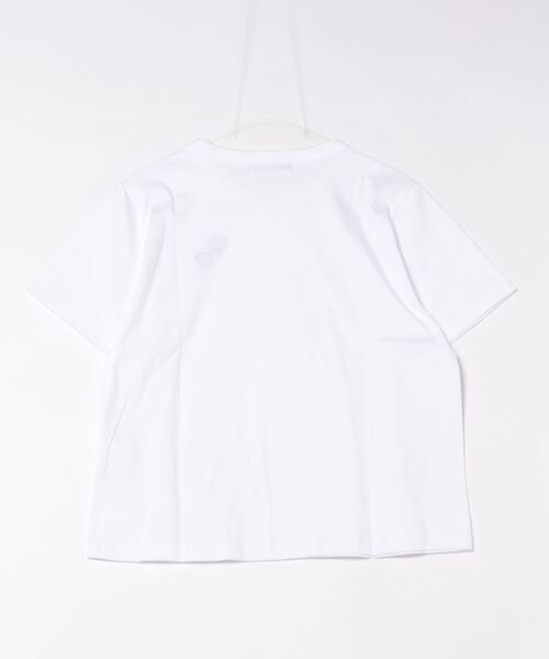 「INED CLARO」 半袖Tシャツ フリー オフホワイト レディース_画像2