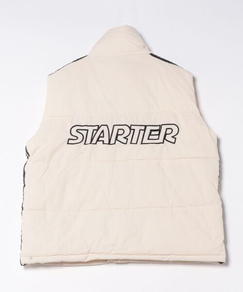 STARTER（スターター） ダウンベスト ベスト 「STARTER」サイドライン