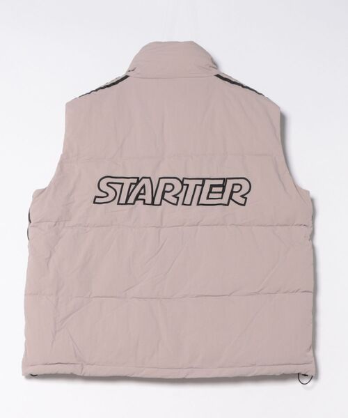 STARTER（スターター） ダウンベスト ベスト 「STARTER」サイドライン