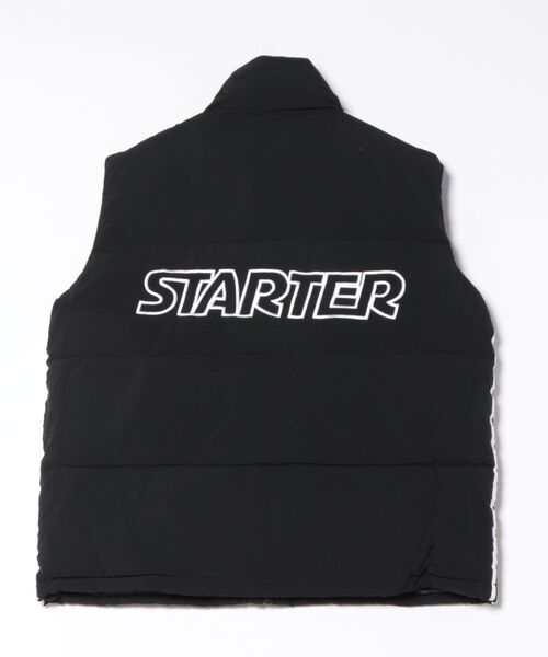 STARTER（スターター） ダウンベスト ベスト 「STARTER」サイドライン
