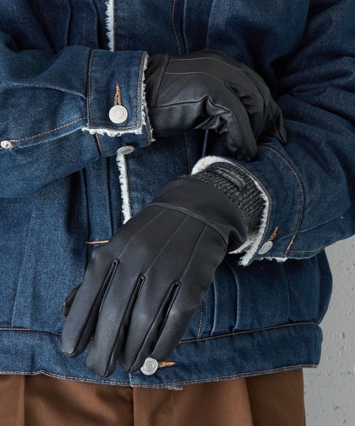 SETUP7（セットアップセブン） 手袋 「SETUP7」C'est doux PUレザー