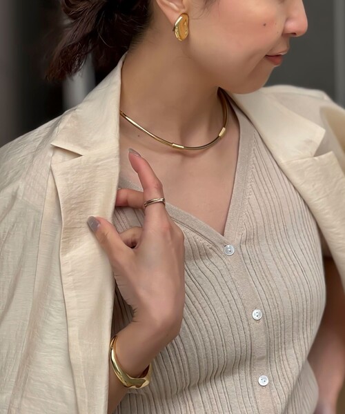 「NOLLEY'S」 チョーカー FREE シルバー レディース_画像5