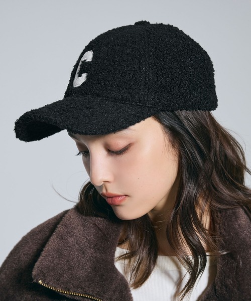 coca（コカ） キャップ 帽子 ボアロゴキャップ レディース : ZOZOTOWN