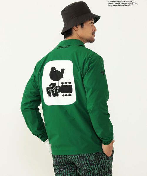 BEAMS GOLF（ビームス ゴルフ） コーチジャケット SMALL グリーン