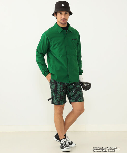 BEAMS GOLF（ビームス ゴルフ） コーチジャケット SMALL グリーン