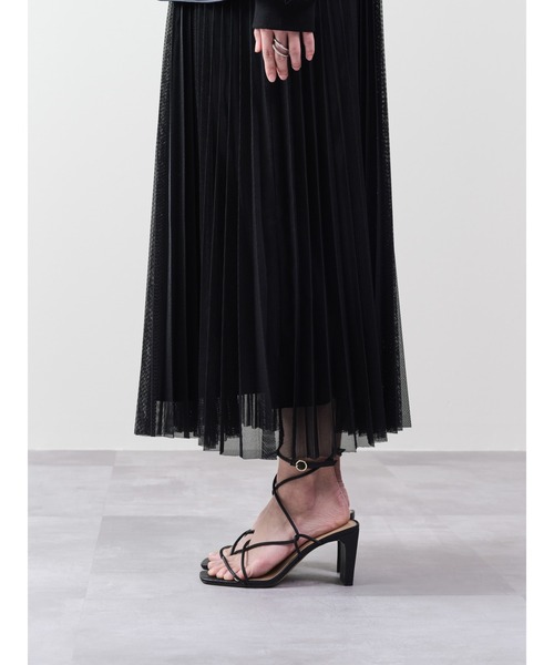 「DOLLUPOOPS」 サロペットスカート 38 カーキ レディース_画像3