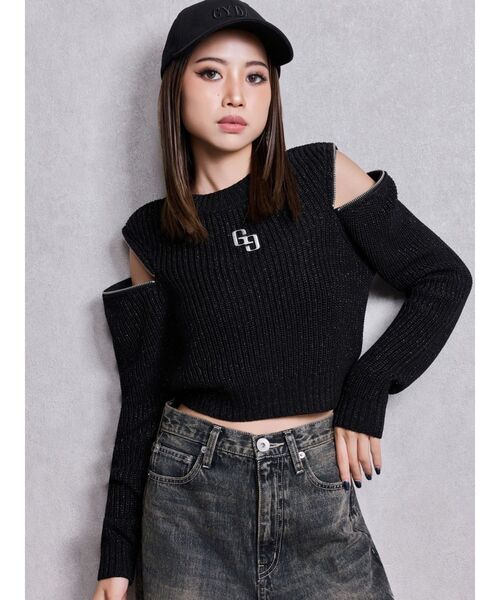 編み上げニット♡ axes femme｜編み上げモールヤーンニット | Rakuten Fashion(楽天