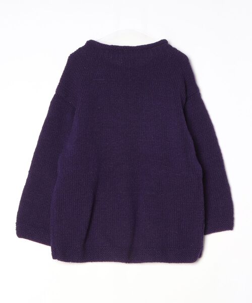 「niche.」 長袖ニット FREE パープル メンズ_画像2