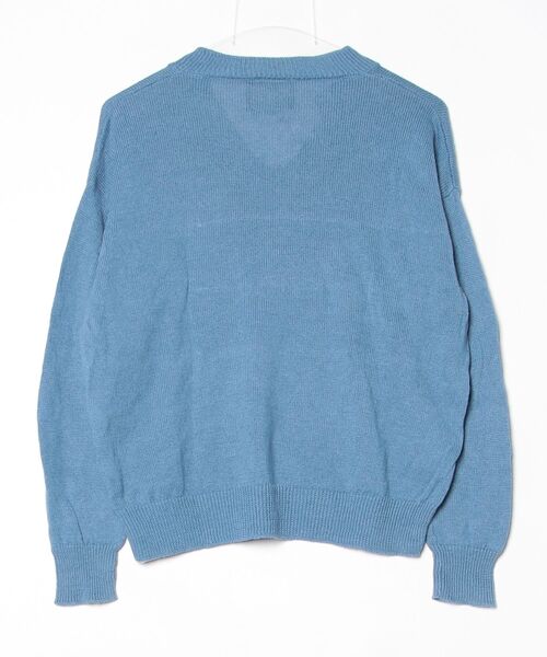 「ROBERTO COLLINA」 長袖ニット TU ブルー メンズ_画像2