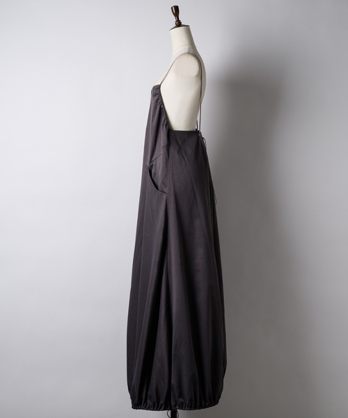 「LA BELLE ETUDE」 キャミソールワンピース FREE ブラック レディース_画像3