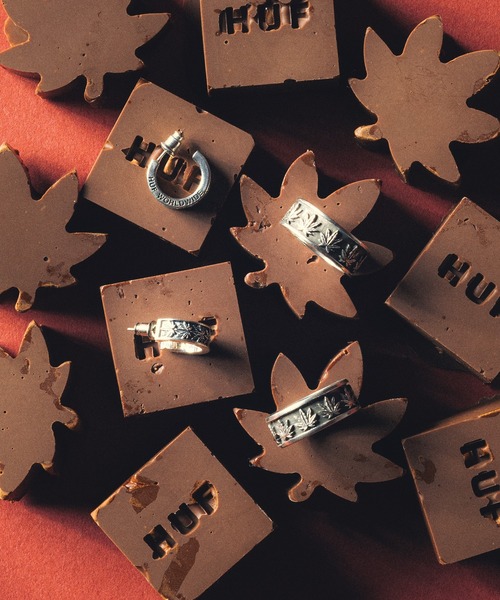 HUF（ハフ） 指輪 リング PLANTLIFE PIERCE メンズ レディース