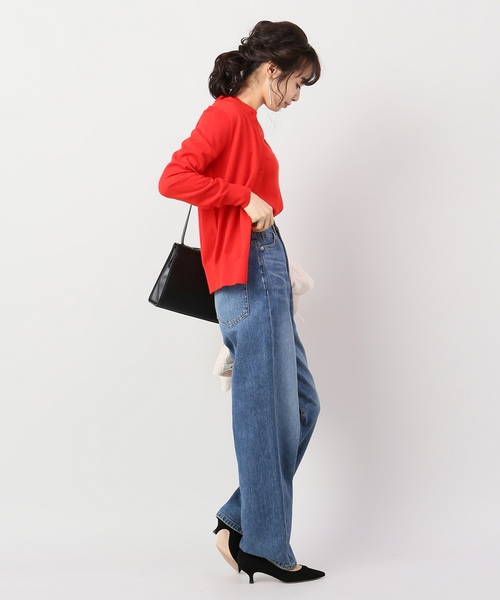 「IENA」 ニットアンサンブル FREE グリーン レディース_画像5