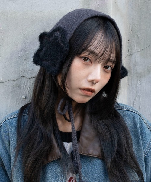 00s Y2K 07AW NUMBER (N)INE 耳当て イヤーマフ 本人期 WEGO（ウィゴー） 耳当て イヤーマフ WEGO/スターニットイヤーマフ