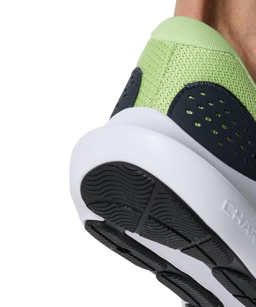 「UNDER ARMOUR」 ローカットスニーカー 28.0cm イエロー メンズ_画像9