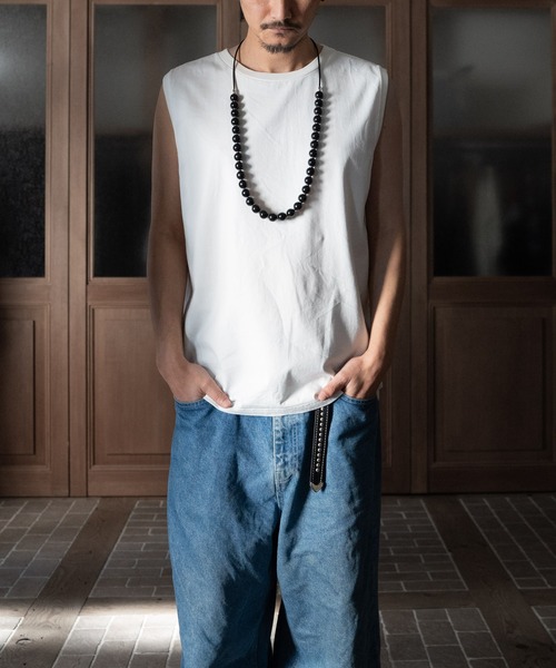 「SENTI」 ネックレス FREE ブラック メンズ_画像5