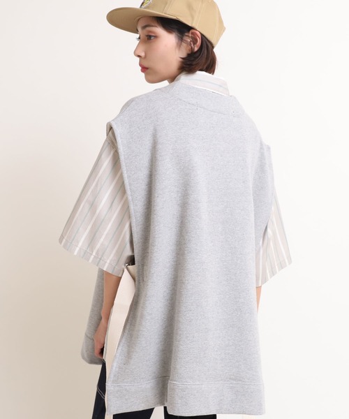 「RNA」 ノースリーブトップス MEDIUM ラベンダー レディース_画像4
