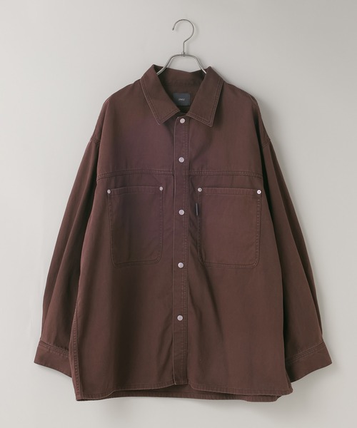 LOWRYS FARM（ローリーズファーム） シャツ 「LFM(U)」DENIM SHIRT