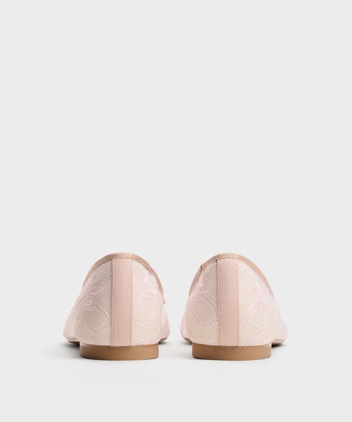 【美品♡】PINK HOUSE バレエシューズ Sサイズホワイトです(^^)♡ CHARLES ＆ KEITH（チャールズ&キース） バレエシューズ パンプス