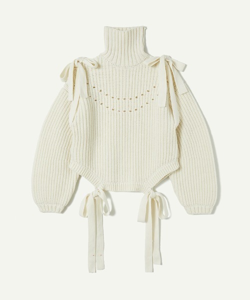 「leinwande」 長袖ニット FREE グリーン レディース_画像5