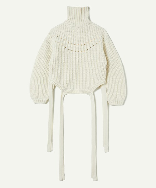 「leinwande」 長袖ニット FREE グリーン レディース_画像6