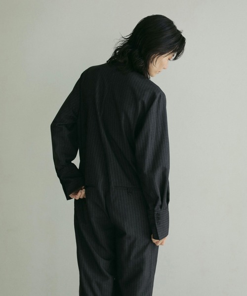 「anuke」 オールインワン 36inch ネイビー レディース_画像4