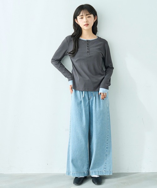 mil（ミル） ジーンズ デニム デニムパンツ リラックス デニム ワイド