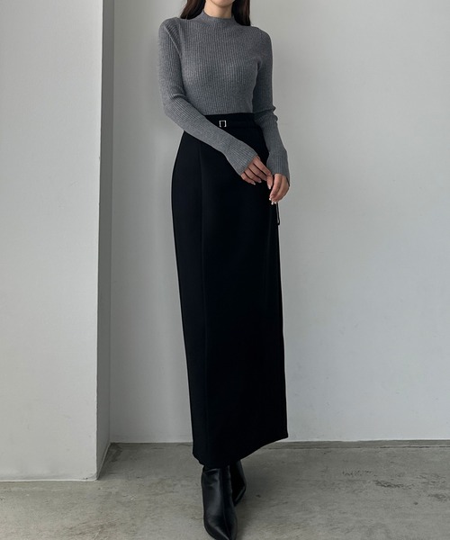 「Louere」 スカート X-LARGE グレイッシュベージュ レディース_画像2