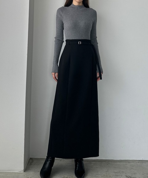 「Louere」 スカート X-LARGE グレイッシュベージュ レディース_画像3