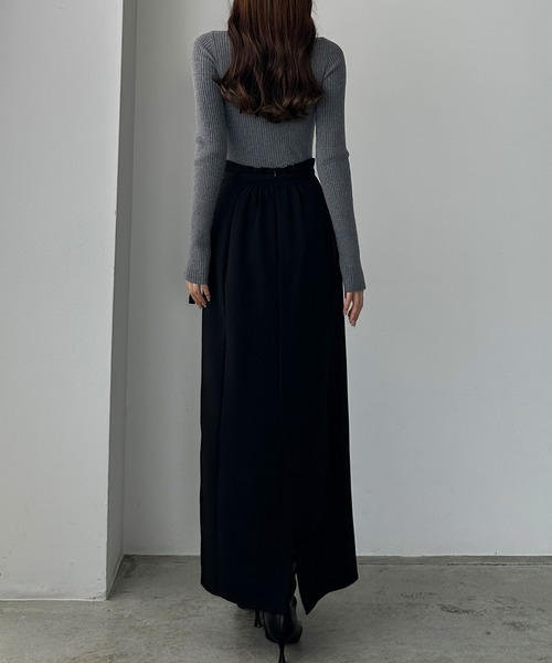 「Louere」 スカート X-LARGE グレイッシュベージュ レディース_画像5