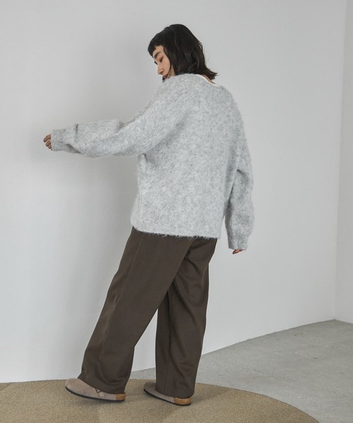「feepur」 パンツ MEDIUM グレー レディース_画像3