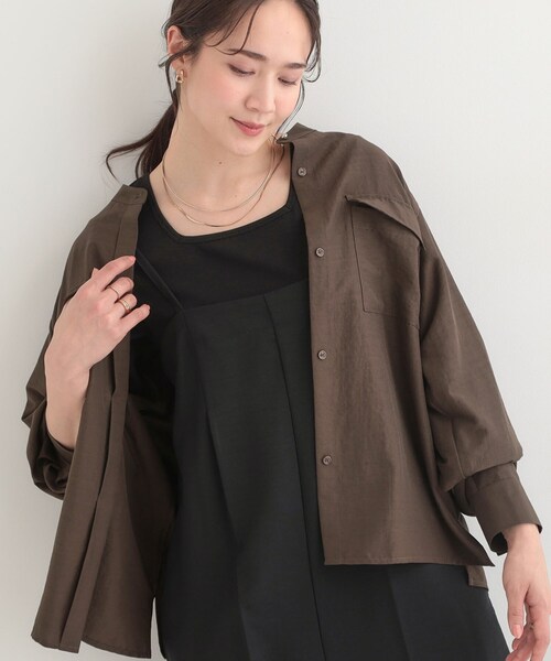 SHOO・LA・RUE（シューラルー） ブラウス シャツ 「洗濯後しわになり