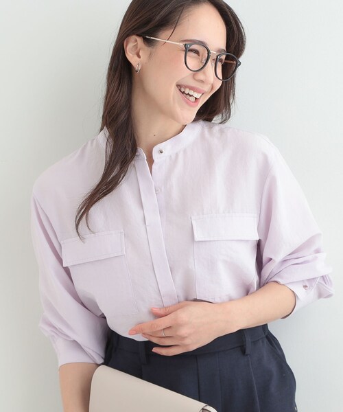SHOO・LA・RUE（シューラルー） ブラウス シャツ 「洗濯後しわになり