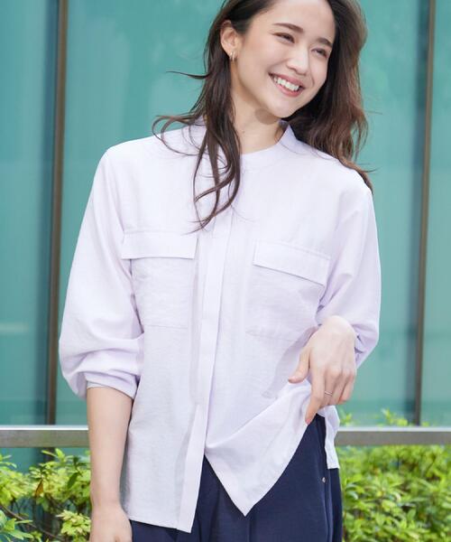 SHOO・LA・RUE（シューラルー） ブラウス シャツ 「洗濯後しわになり