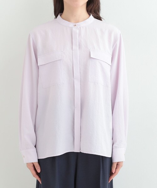 SHOO・LA・RUE（シューラルー） ブラウス シャツ 「洗濯後しわになり