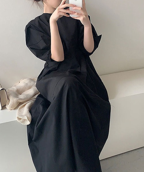 「a lot of love」 半袖ワンピース X-LARGE ホワイト レディース_画像5